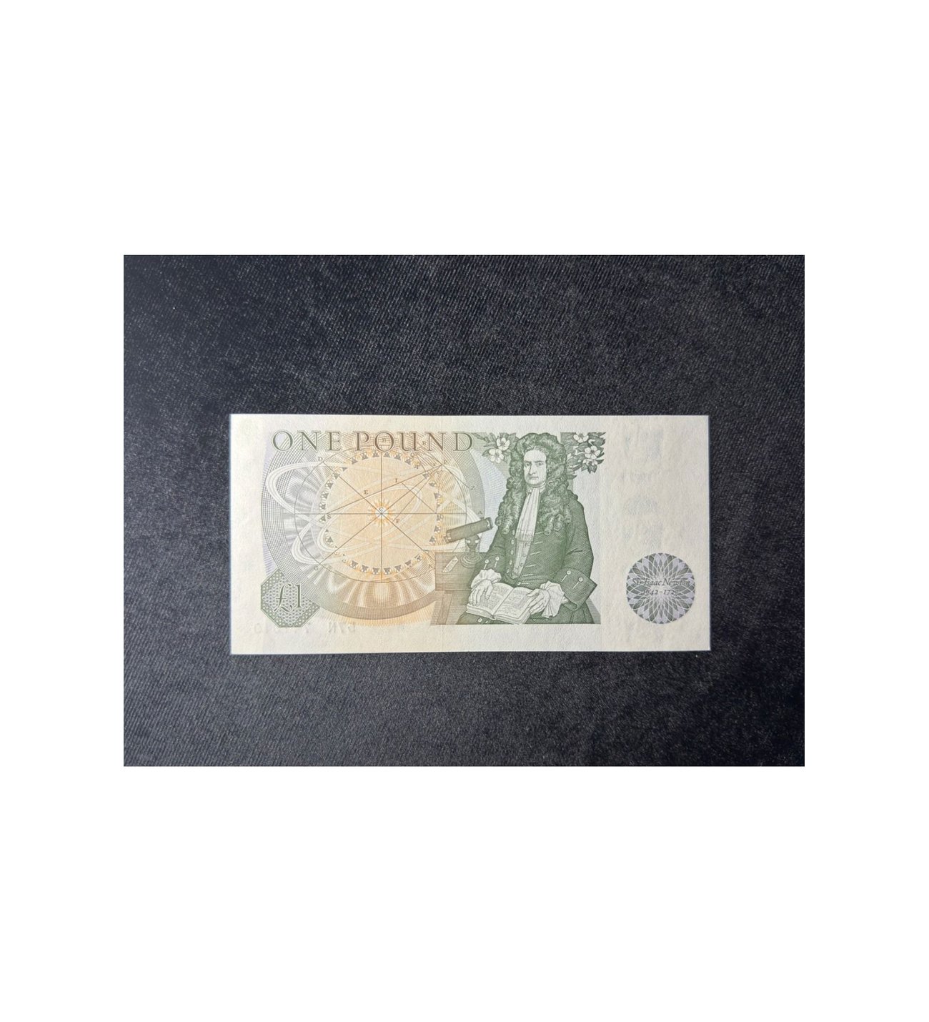İngiltere (Great Britain), 1 Pound (1978-80) SERİ NO 57N 741619 P