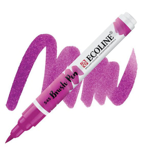 Talens Ecoline Brush Pen Fırça Uçlu Kalem 545 Red Violet 