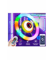 Pazariz Rgb Bluetooth Hoparlör Ufo Led Ampul Tipi Disko Işıklı Lamba Speaker