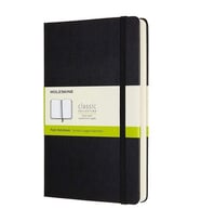 Moleskine Sert Kapak Defter Siyah (Çizgisiz - 9x14)