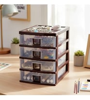 Mini 4 Çekmeceli Komidin Organizer
