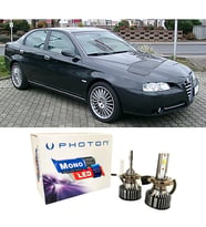 Alfa Romeo 166 Led Xenon Kısa Far Ampulü H7 Mono Yeni Seri Beyaz