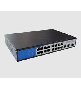 S16M2 16 Port Poe + 2 Port Uplink + 1 Port SFP Poe Switch