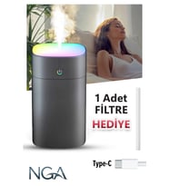 400 ml Ultrasonik Ledli Hava Nemlendirici ve Aroma Difüzörü