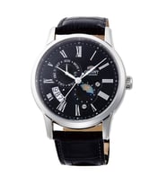 Orient Sun&Moon RA-AK0010B30B Kurmalı Otomatik Deri Siyah 43 mm Erkek Kol Saati