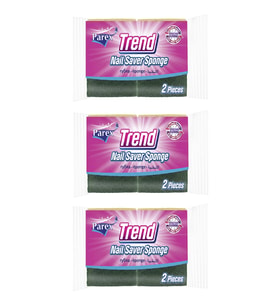 Trend Oluklu 2'li Klasik Sünger Üçlü Paket