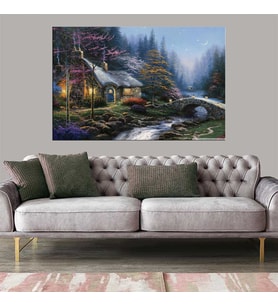 Miyrem Exclusive Serie"  Masal Evi Kanvas Tablo