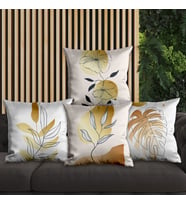 eJOYA Çiçek Tasarımlı 4'lü Yastık İçi Ve Kırlent Kılıfı 45cm 113752