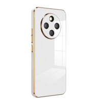 Microsonic Xiaomi Redmi 14C Kılıf Olive Plated Beyaz (Beyaz)