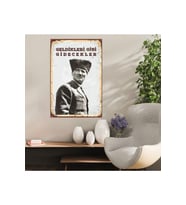 Ahşap Retro Mdf Poster , Komik Sözler , Duvar Yazıları , Manzara ,  Tarih , Edebiyat - Tbl0438