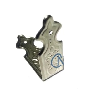 Dekoratif Sandık, Kutu Kenarı, 11x32mm, Nikel, 100 Adet