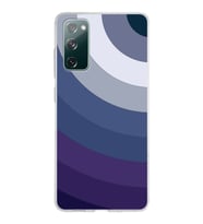 Samsung Galaxy S20 FE Kapak Renk Cümbüşü Tasarımlı Şeffaf Silikon Kılıf