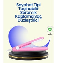 Hafif Ve Taşınabilir Seramik Kısa Saç Maşası – Seyahate Uygun Ergonomik Ve Güvenli Tasarım