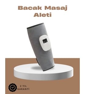 Kablosuz Titreşimli Baldır Masaj Aleti - Isıtmalı, 3 Basınç Ayarlı, Şarjlı Ve Taşınabilir