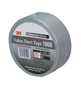 3m 1900 Duck Tape Tamir Kanal Bandı 50mm X 50mt Gri Bant (Standart)
