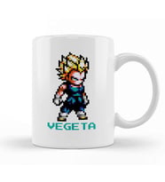 Dragon Ball Z Pixel Vegeta Kupa Bardak Porselen