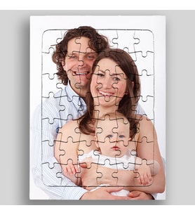 Kişiye Özel A4 Boyutunda 42 Parçalı PUZZLE