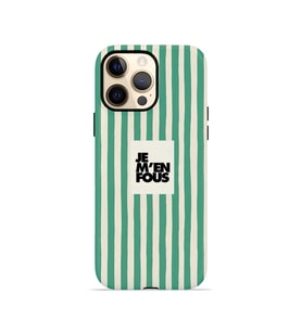 iPhone 12 Pro Max Vorian Çift Katmanlı MagSafe Kılıf Je M En Fous Green