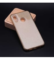 Huawei P20 Lite Uyumlu Kılıf Zore Shining Silikon (Mavi)