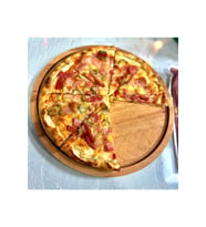 Ahşap Pizza Sunum Tabağı