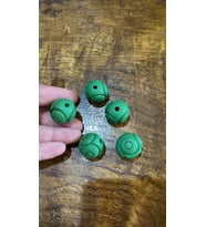 YEŞİL DELİKLİ 5 Lİ BONCUK SETİ 2 CM