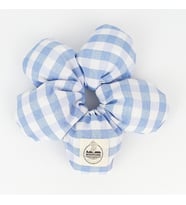 Woodycord Scrunchies İçi Dolgulu Lastikli Büyük Boy Çiçek Model Saç Tokası 