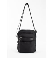Unisex 5 Bölmeli Suya Dayanıklı Paraşüt Kumaş Organizer Çanta(25x21) (Siyah)