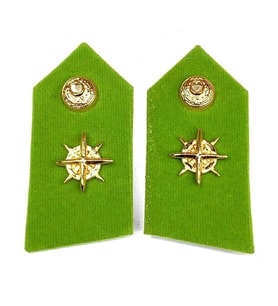 HARİCİ SUBAY HARİTA SPOLET - YAKA İŞARETİ