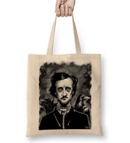 Nevermore Edgar Allan Poe Bez Çanta Uzun Saplı