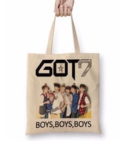 Got7 Kpop Bez Çanta Uzun Saplı
