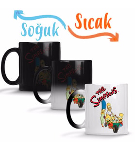 The Simpsons Sihirli Kupa Bardak Porselen