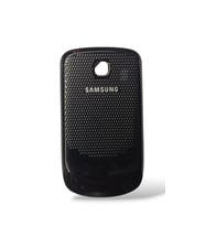 Samsung S3850 Arka Kapak S3850 Corby 2 uyumlu Siyah   Renk Arka Kapak