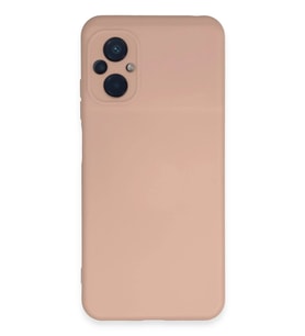 Durukar® Poco M5 Kılıf Nano içi Kadife Silikon - Pudra