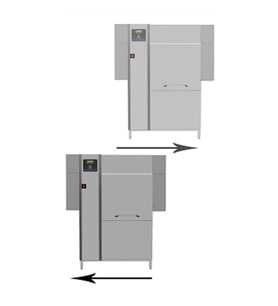 Electrolux Professional Çift Durulamalı Konveyörlü Bulaşık Makinesi 150 Sepet/saat (ön Yıkama Modülü İle Kullanılacak İse 865506 İle Birlikte Sipariş Edilmelidir) EDR150EC5V