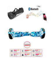 Citymate Elektrikli Kaykay Full Ledli Hoverboard Bluetooth Hoparlörlü 6.5 Inch Çanta Hediye D03