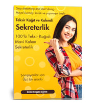 Teksir Kağıt ve Kalemli SEKRETERLİK