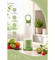 NBX4335 BLENDER BARDAK YEŞİL USB Şarjlı Mini Smoothie Blender