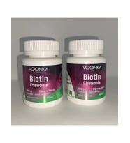 Voonka Biotin Chewable 60 Tablet Saçımı ve Tırnaklarımı Önemsiyorum 2'li Kofre Set- KOFRE
