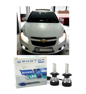 Chevrolet Cruze Led Xenon Sis Farı Ampulü H8 Access Yeni Seri Beyaz