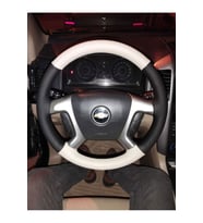 DİKİŞLİ DİREKSİYON KILIFI SİYAH/BEJ DERİ SİYAH DİKİŞLİ CHEVROLET CAPTİVA İÇİN HIZLI KARGO