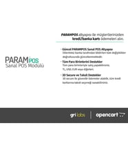 OpenCart - ParamPOS (TürkPOS) Sanal POS Modülü