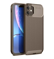 11 Auto Focus Karbon Kapak - Kahverengi