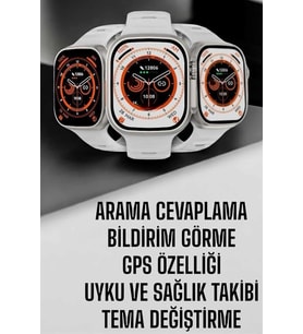 Akıllı Saat Nabız Ölçebilen Yeni Nesil GPS ve Adımsayar Özelliği