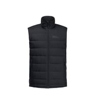 Jack Wolfskin Ather Down Vest M Erkek Outdoor Yelek 1207691-6000 Siyah