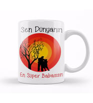 Babalar Günü Babaya Hediye 028 Kupa Bardak Porselen