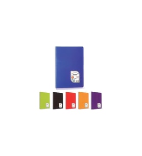 Çınar Colormaxi A4 Spiralli Plastik Kapak Defter 40 Yaprak Kareli (12 Li Paket) (Karışık)