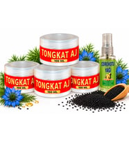Tongkat Aj Kadın Bakım Kremi 100 ml + Çörekotu Yağı 30 ml x4