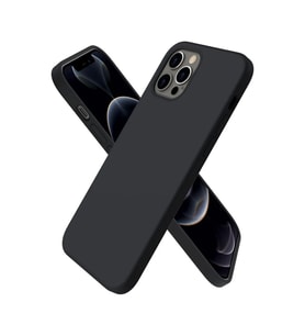 Apple iPhone 12 Pro Kılıf First Silikon - Siyah