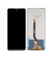 Infinix Note 10 ile Uyumlu Lcd Ekran Dokunmatik X693 (Siyah)