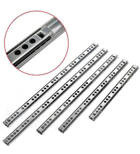 Aletçantam 17mm Teleskopik İnce Çekmece Rayı - 40cm (2 parça set)